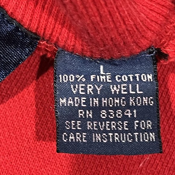 Vintage Pivot Sportware Red Golf Vest Embroidered Men Size Large - Picture 8 of 14